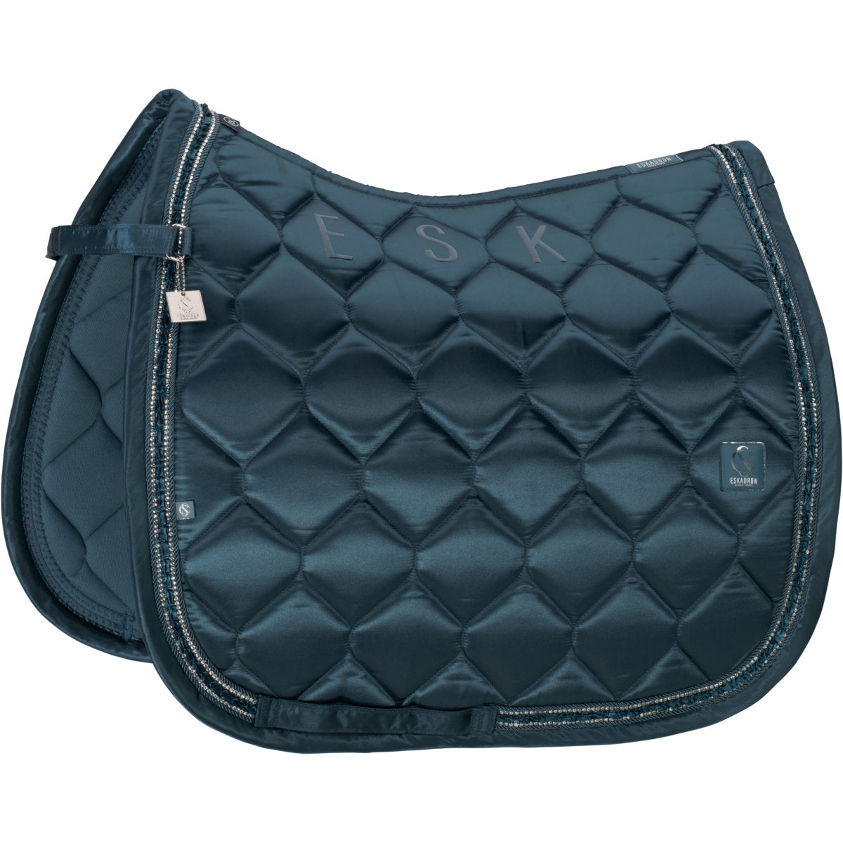 Eskadron Sottosella Classic Sports Satin Frills Dressage Ocean