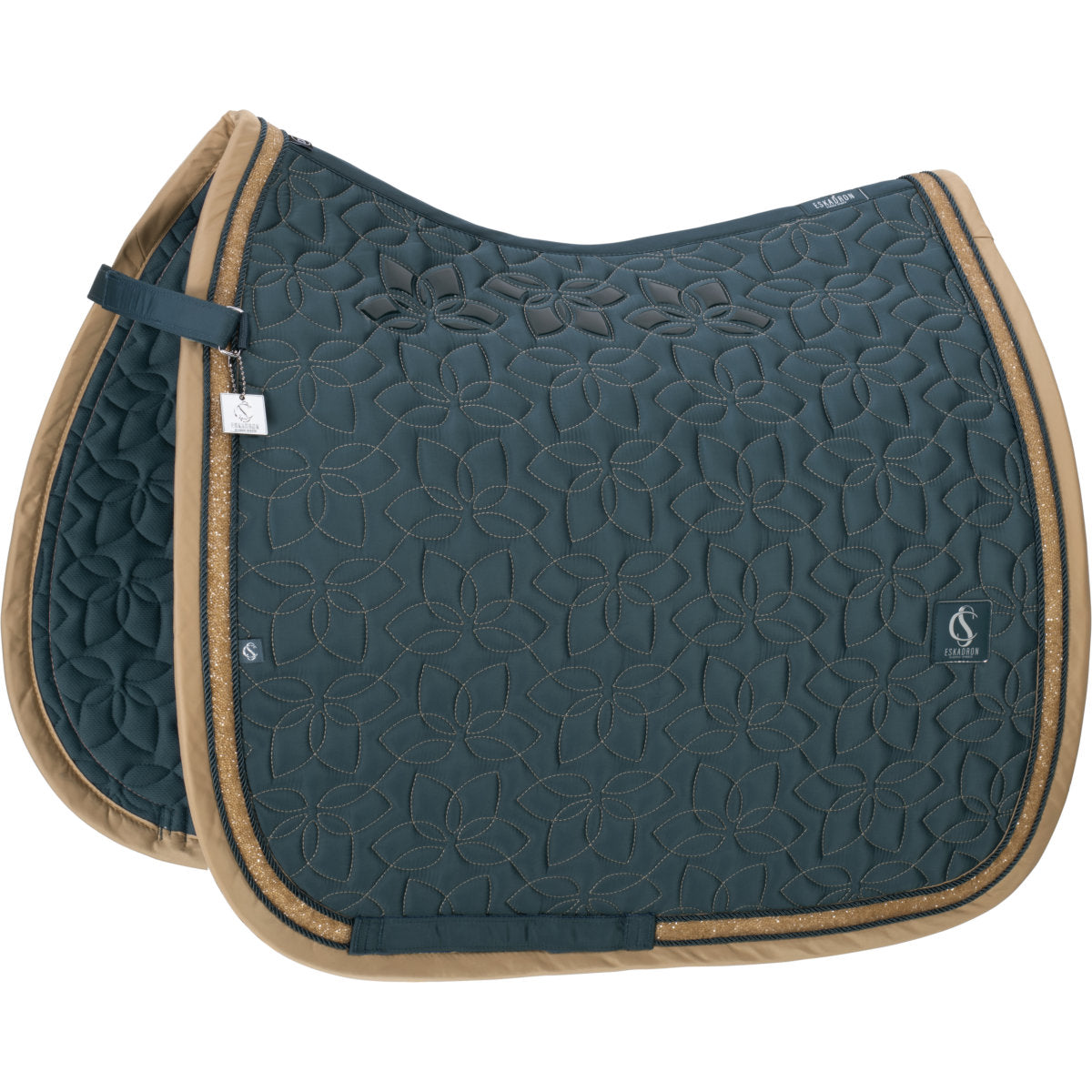 Eskadron Sottosella Classic Sports Glossy Jewel Contrast Dressage Ocean