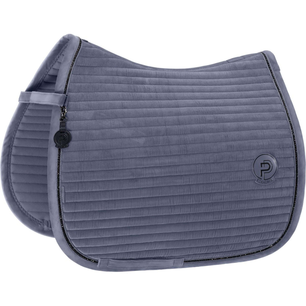 Eskadron Sottosella Platinum '26 Velvet Crystal Dressage Slate Blue