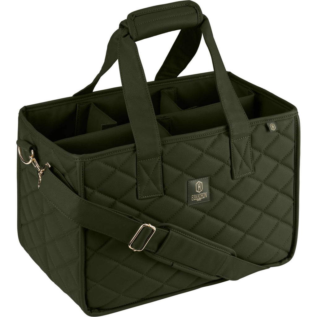Eskadron Borsa per toelettatura Heritage Faux Leather Deep Moss