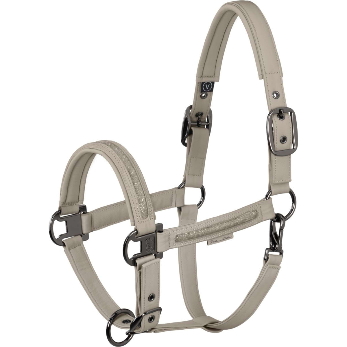 Eskadron Cavezza Platinum '26 Faux Leather Jewel Pale Grey