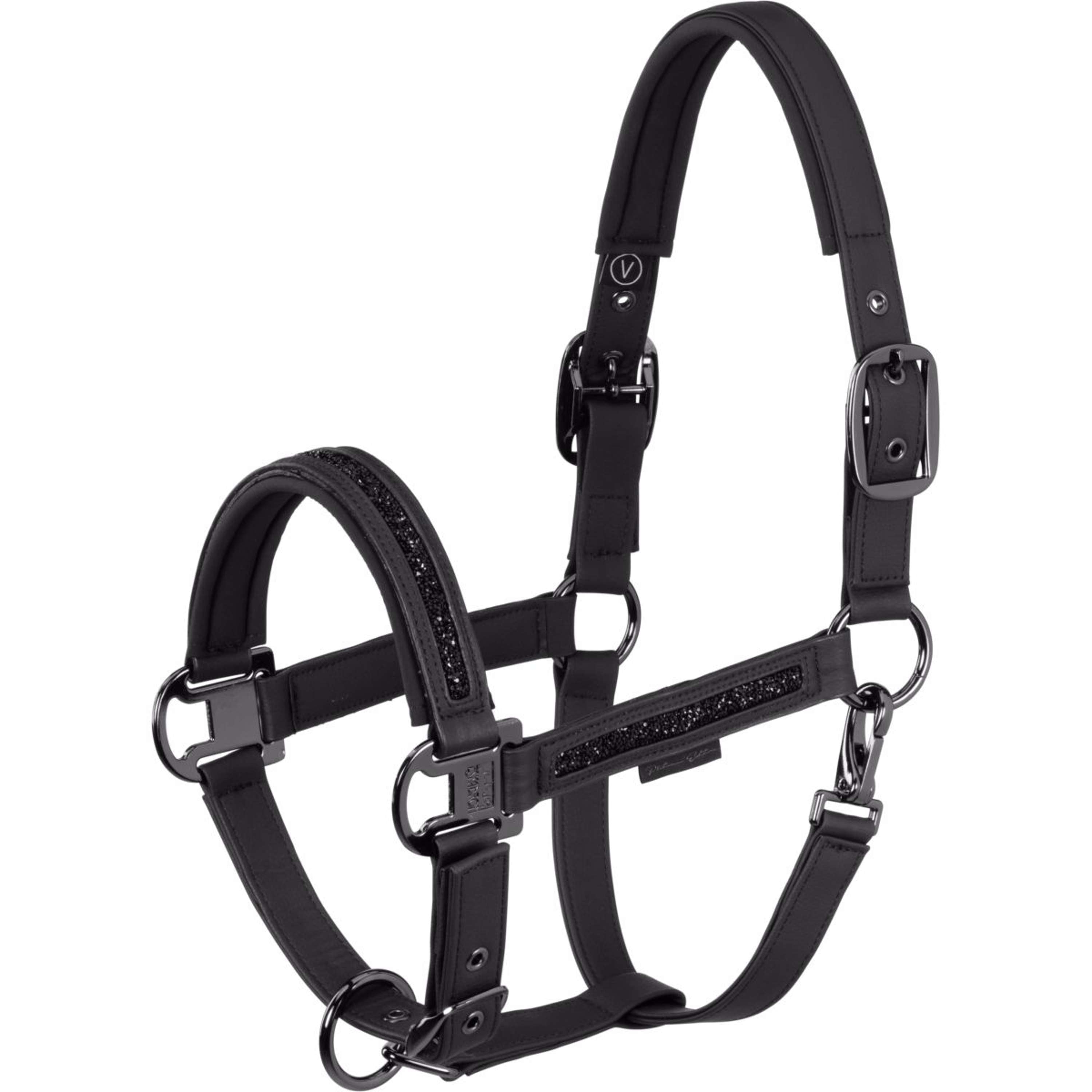 Eskadron Cavezza Platinum '26 Faux Leather Jewel Nero