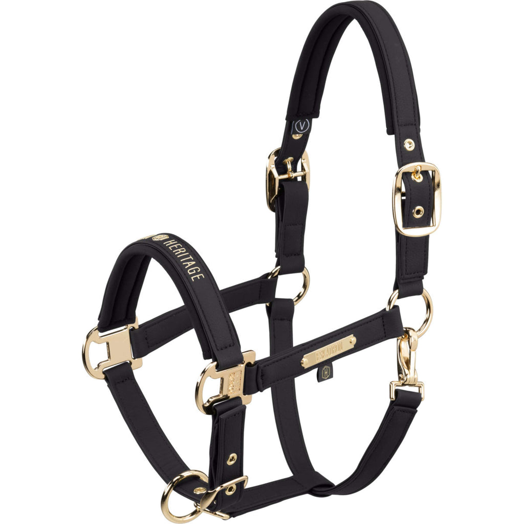 Eskadron Cavezza Heritage Faux Leather Double Pin Nero