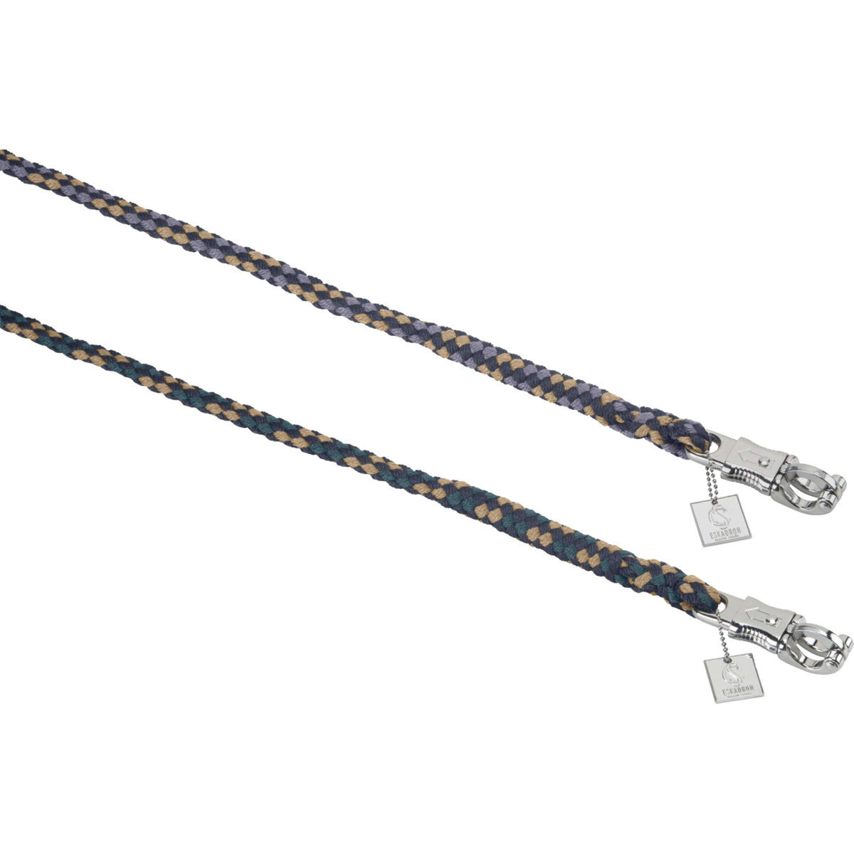 Eskadron Corda per cavezza Classic Sports Regular con Gancio di Panico Navy/Sierra/Orchid