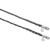 Eskadron Corda per cavezza Classic Sports Regular con Gancio di Panico Navy/Sierra/Orchid