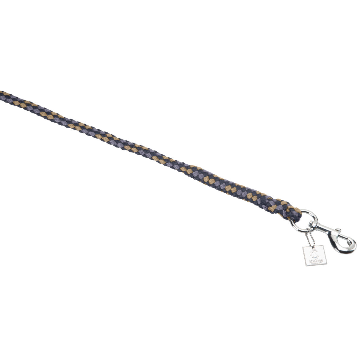 Eskadron Corda per cavezza Classic Sports Regular con Moschettone Navy/Sierra/Orchid