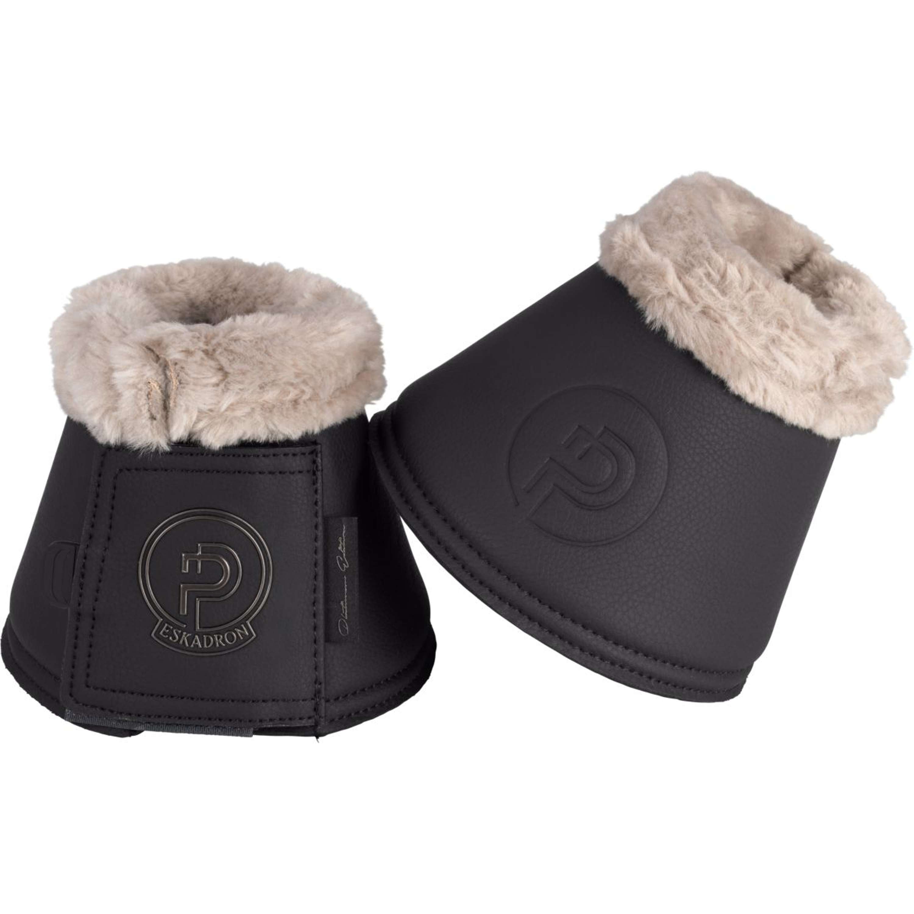Eskadron Stivaletti a Campana Platinum '26 Faux Leather Fur Nero