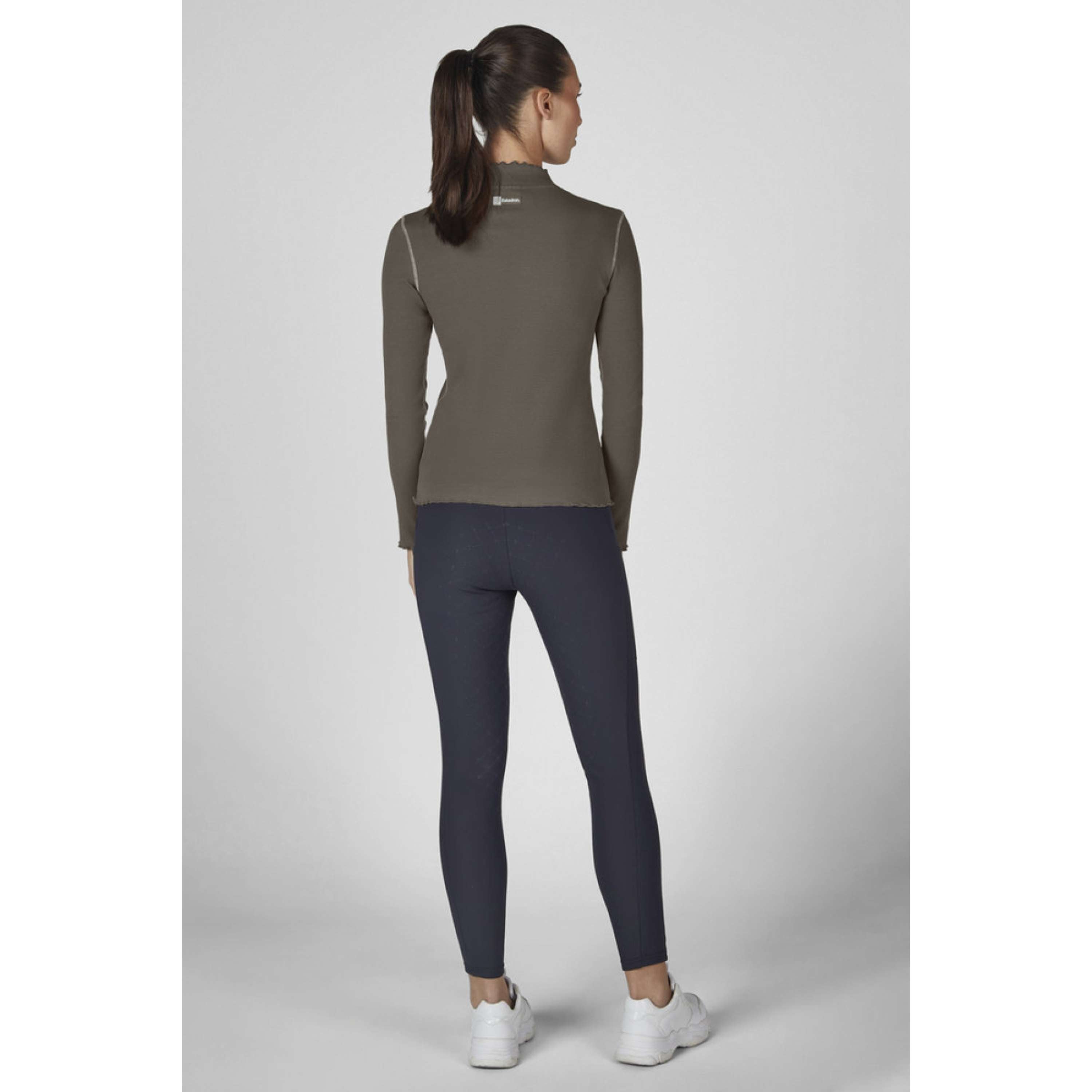 Eskadron Maglia Dynamics Turtleneck Rib Powdertaupe