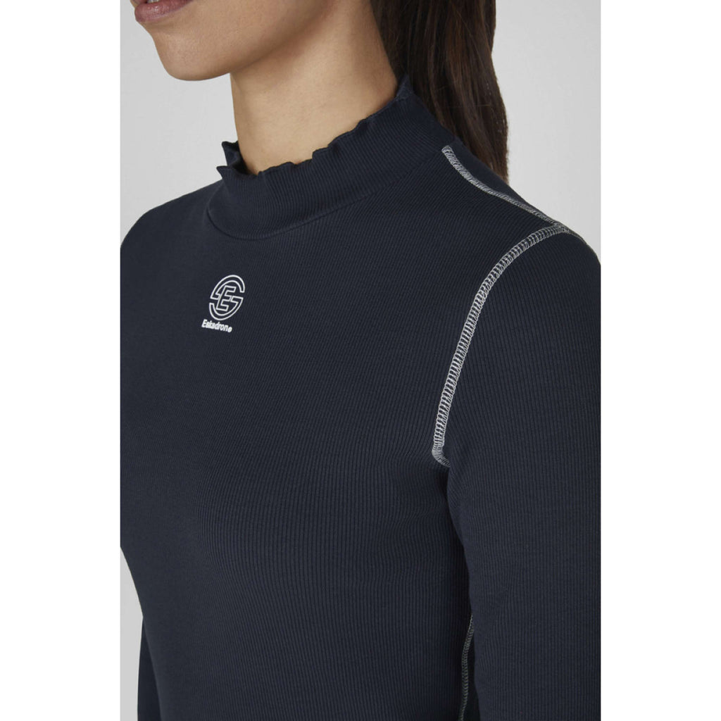 Eskadron Maglia Dynamics Turtleneck Rib Navy