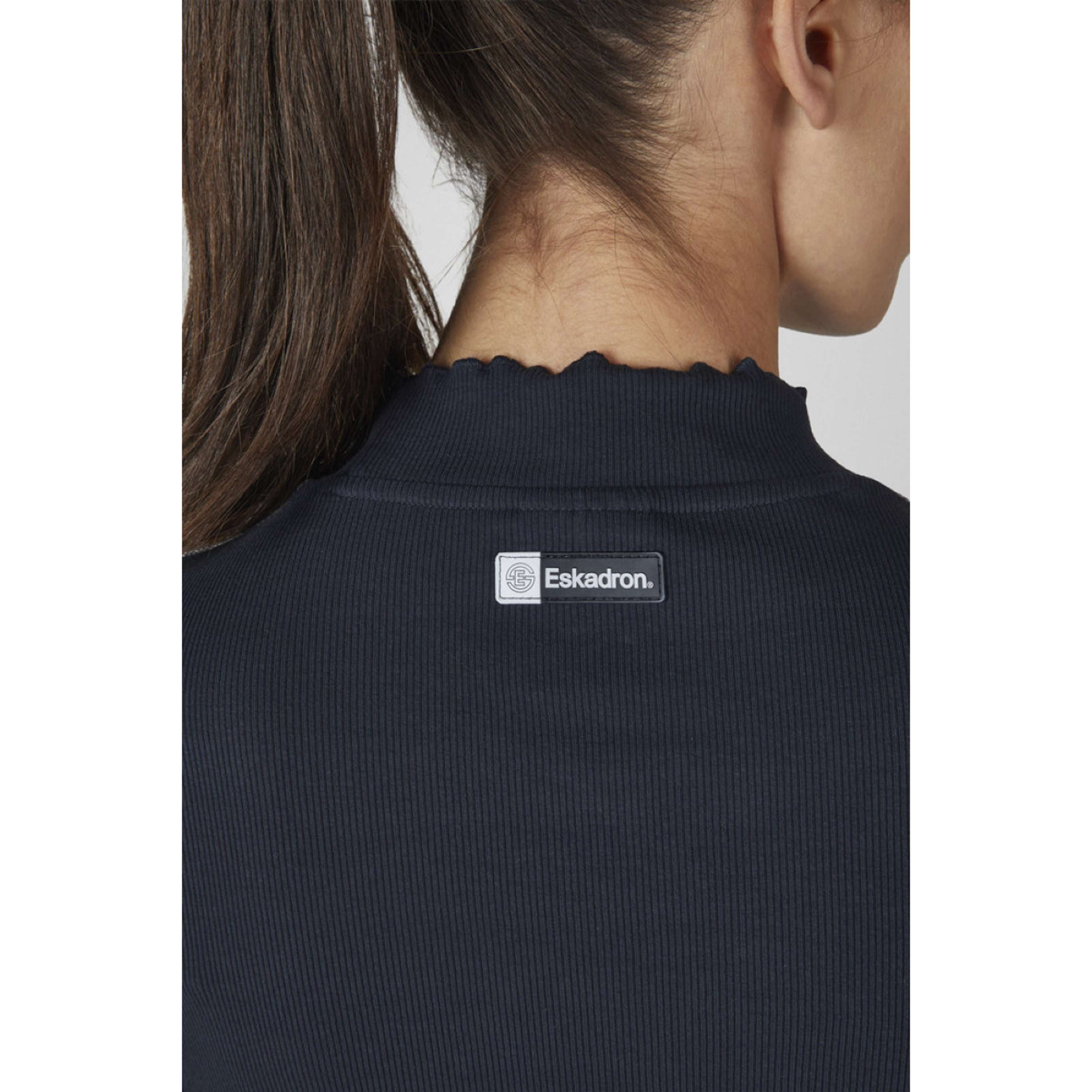 Eskadron Maglia Dynamics Turtleneck Rib Navy