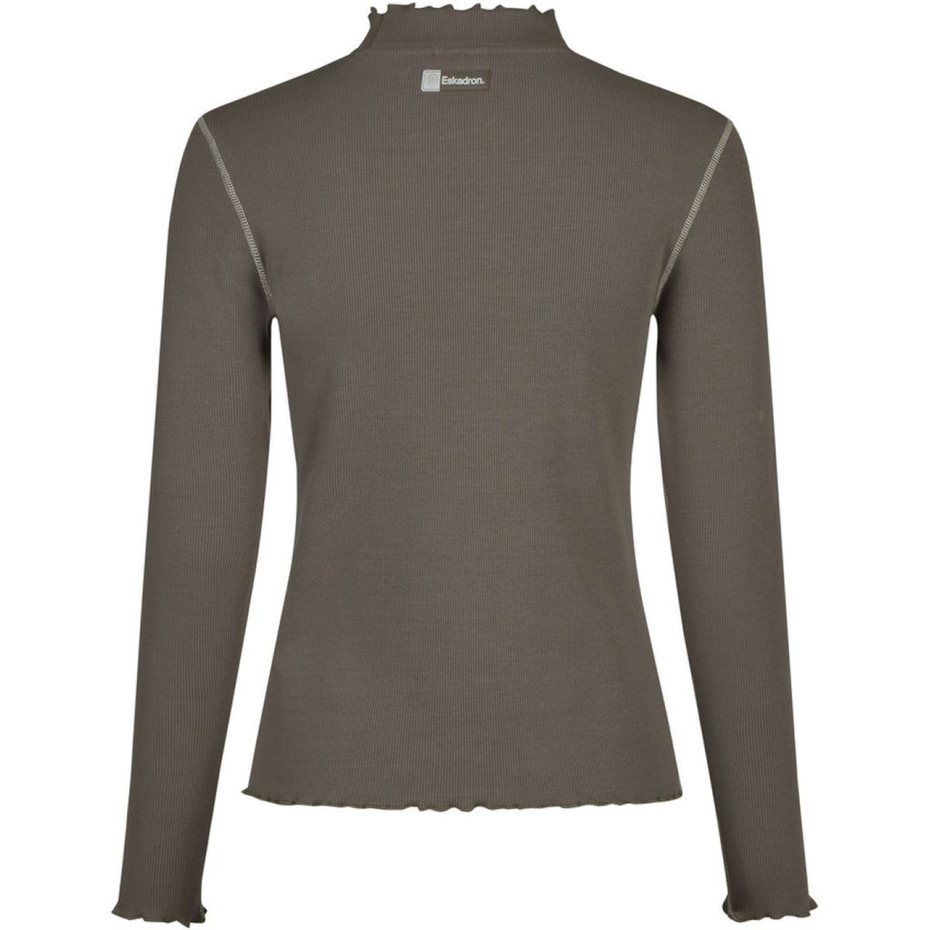 Eskadron Maglia Dynamics Turtleneck Rib Powdertaupe