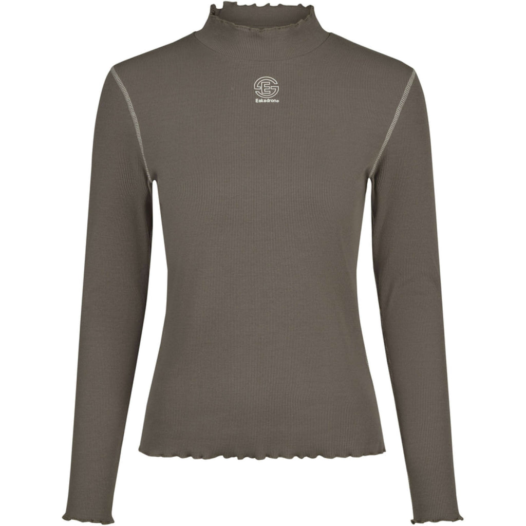 Eskadron Maglia Dynamics Turtleneck Rib Powdertaupe