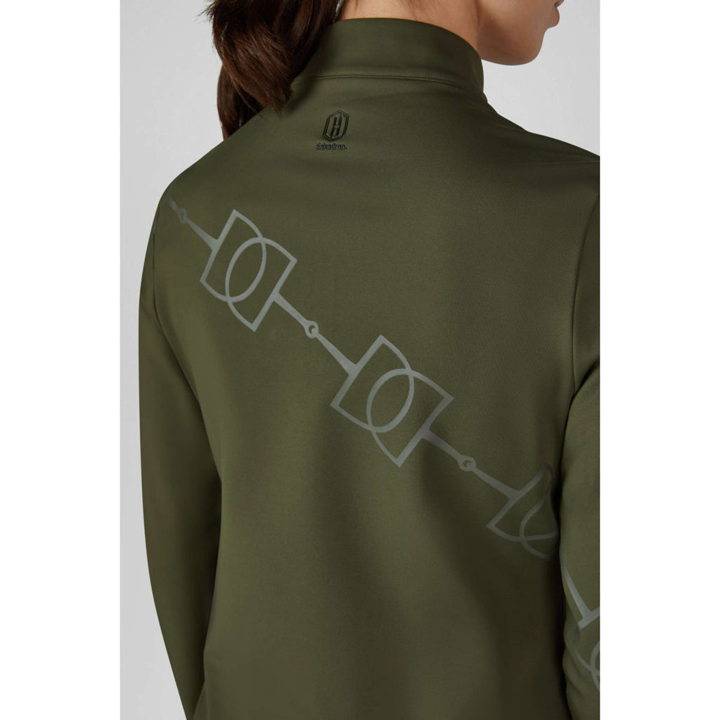 Eskadron Maglia Heritage Half-Zip Deep Moss