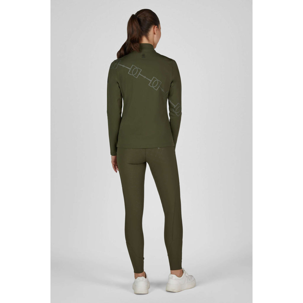 Eskadron Maglia Heritage Half-Zip Deep Moss