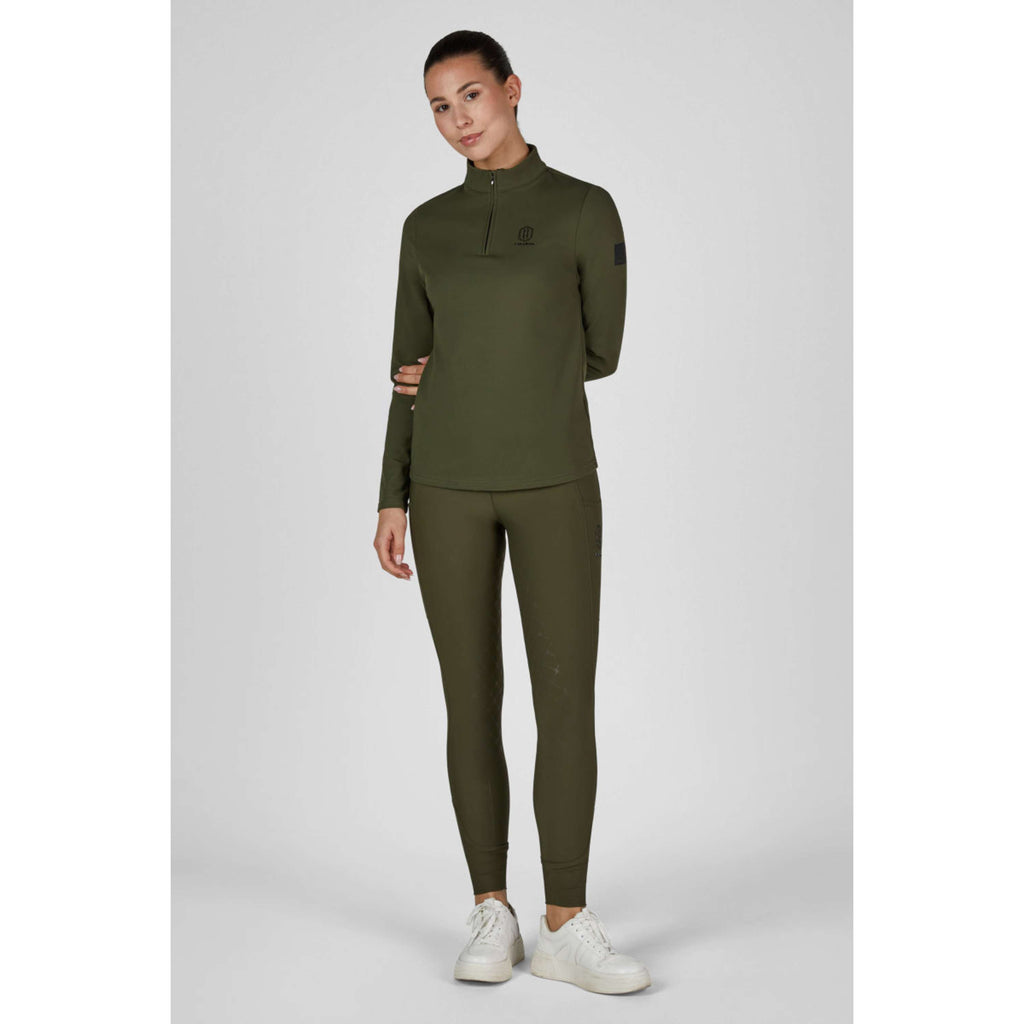 Eskadron Maglia Heritage Half-Zip Deep Moss