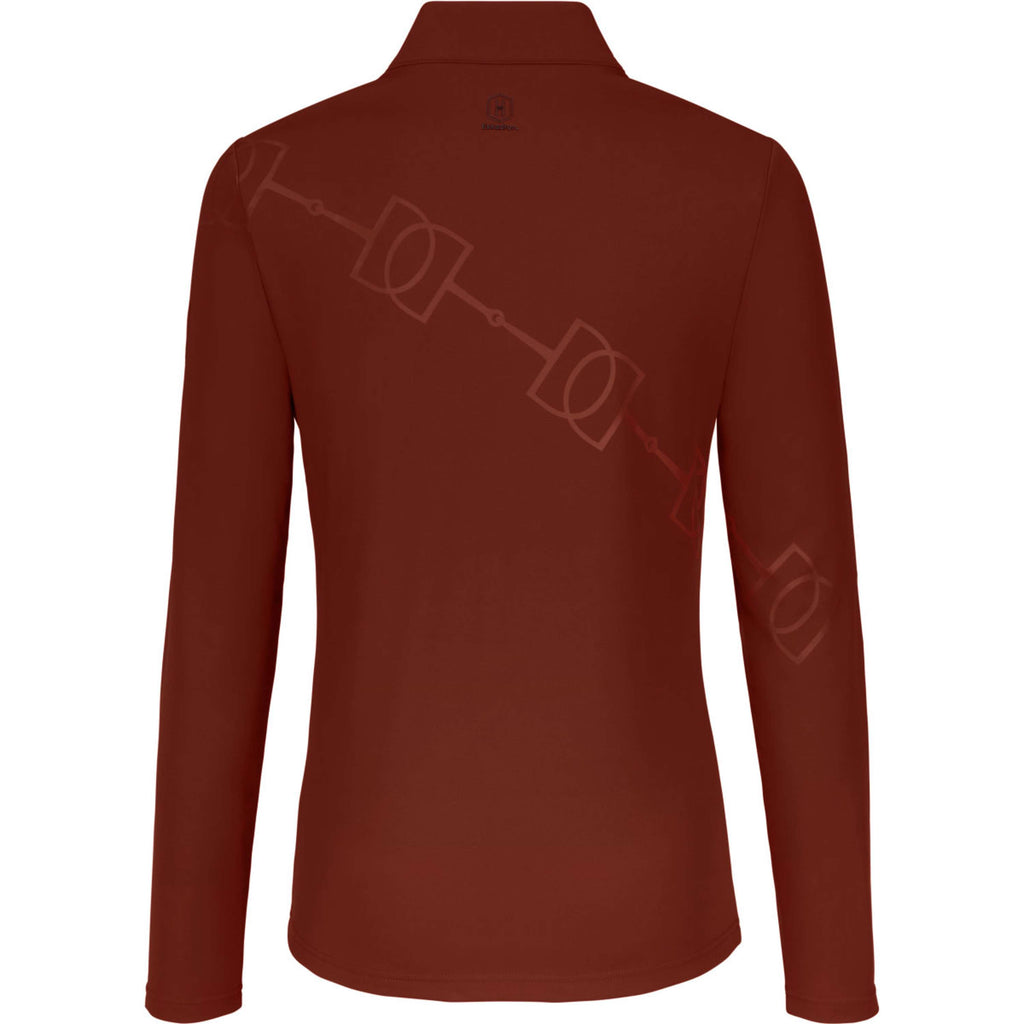 Eskadron Maglia Heritage Half-Zip Merlot