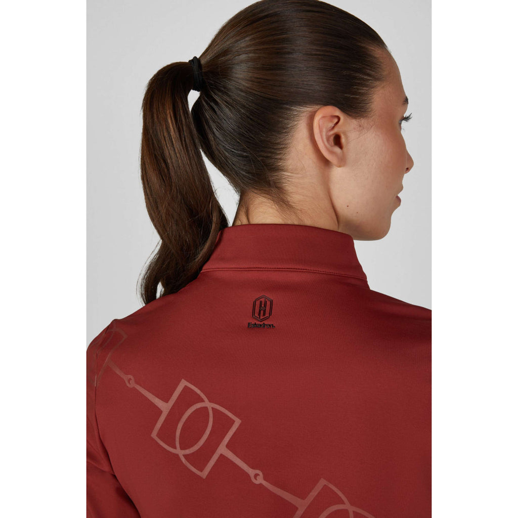 Eskadron Maglia Heritage Half-Zip Merlot
