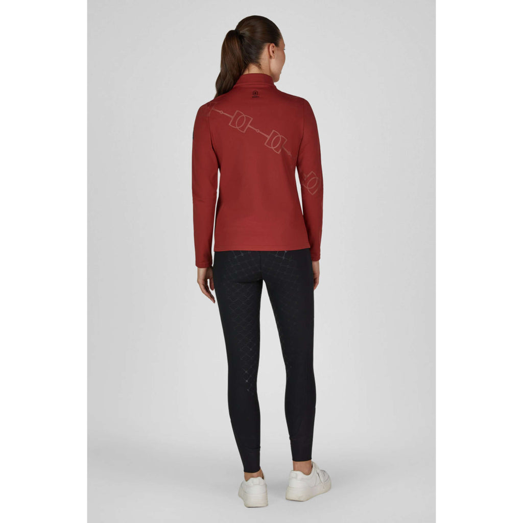 Eskadron Maglia Heritage Half-Zip Merlot