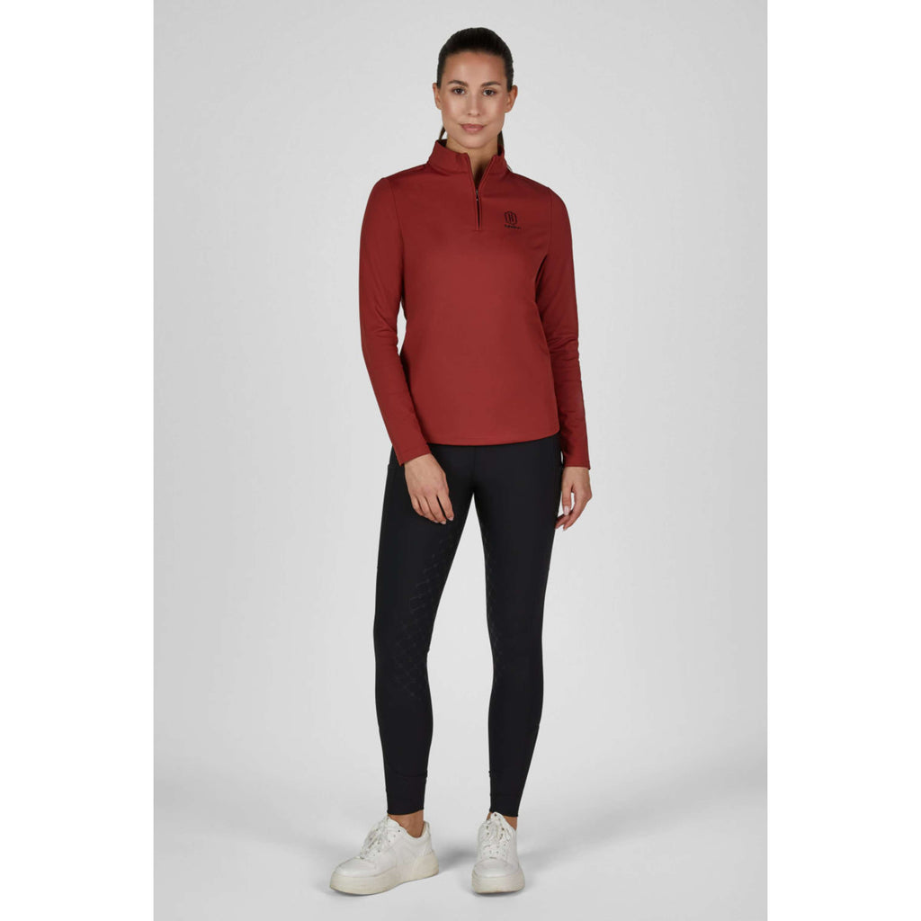 Eskadron Maglia Heritage Half-Zip Merlot