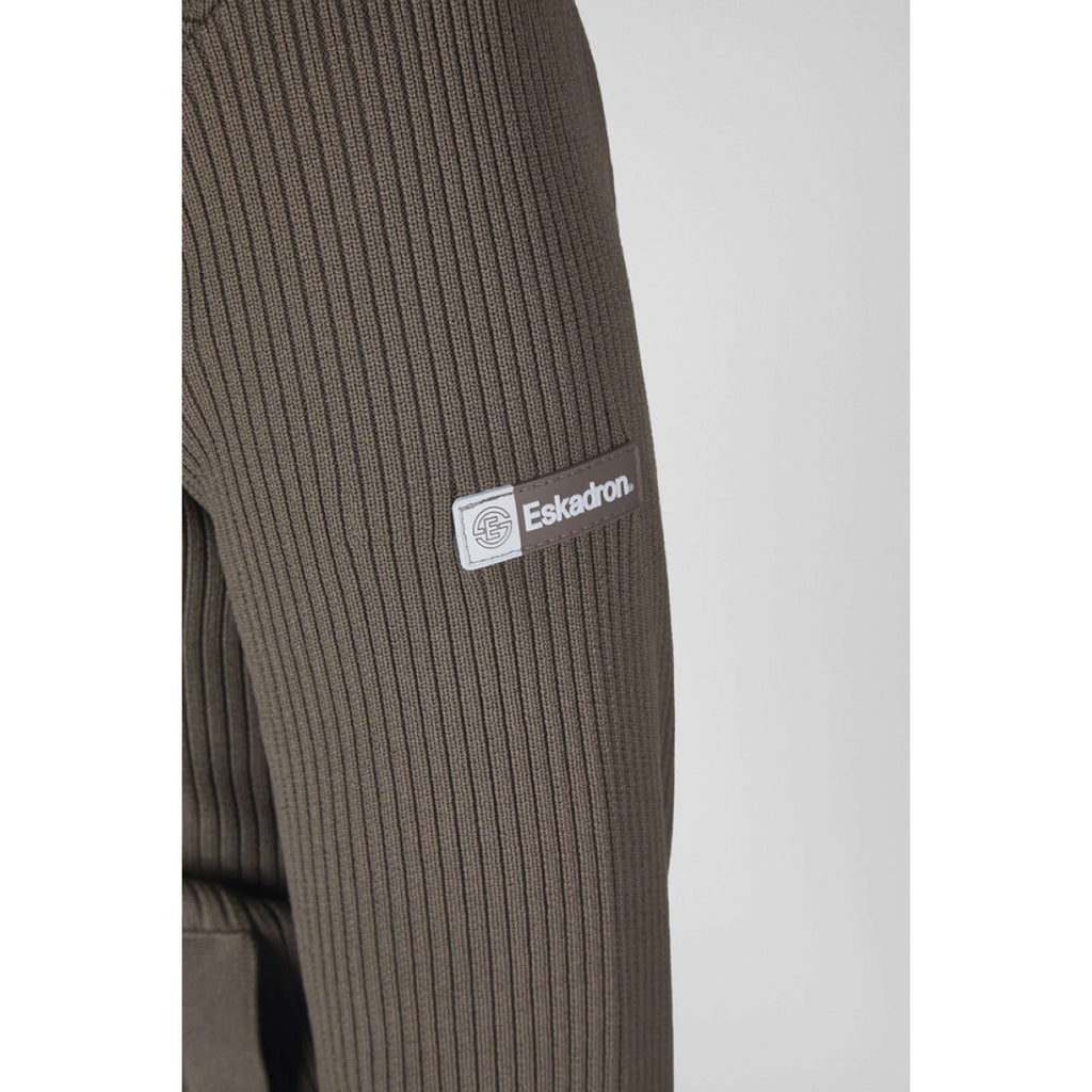 Eskadron Felpa con cappuccio e zip Dynamics Knit Powdertaupe