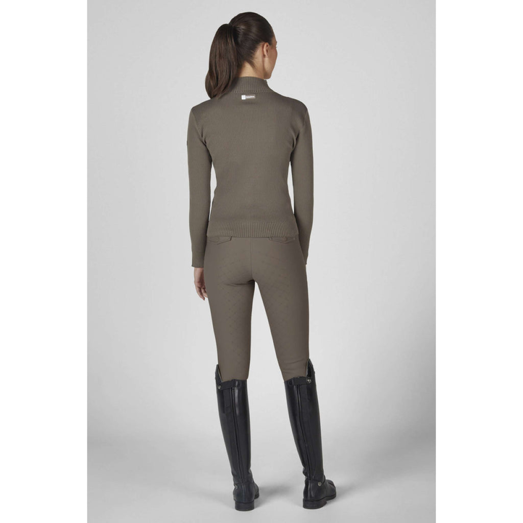 Eskadron Felpa con cappuccio e zip Dynamics Knit Powdertaupe