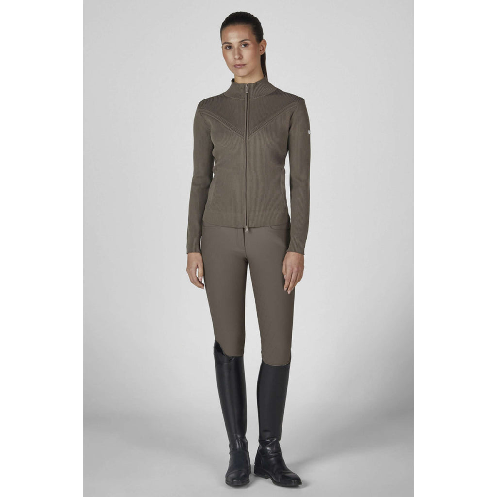 Eskadron Felpa con cappuccio e zip Dynamics Knit Powdertaupe