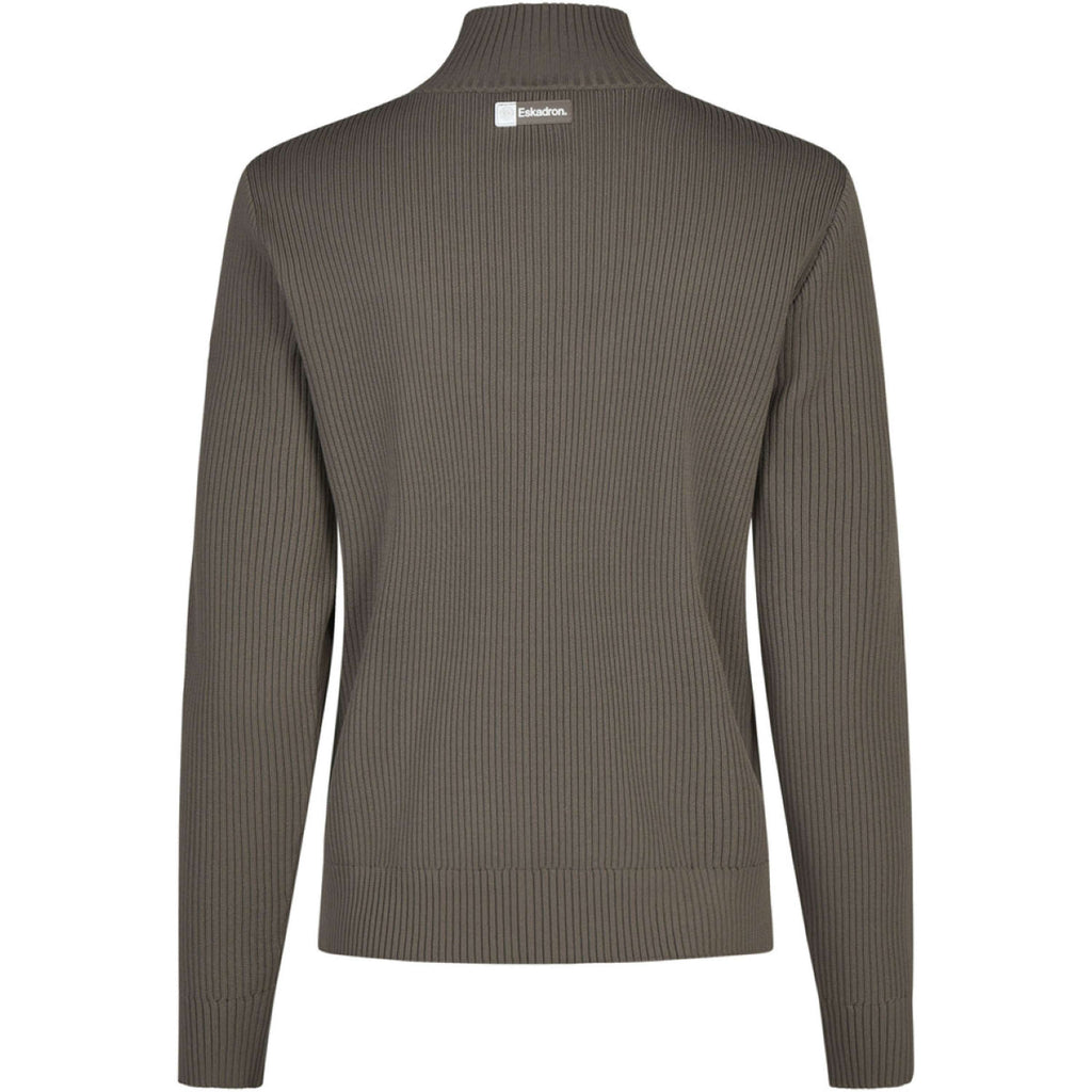 Eskadron Felpa con cappuccio e zip Dynamics Knit Powdertaupe