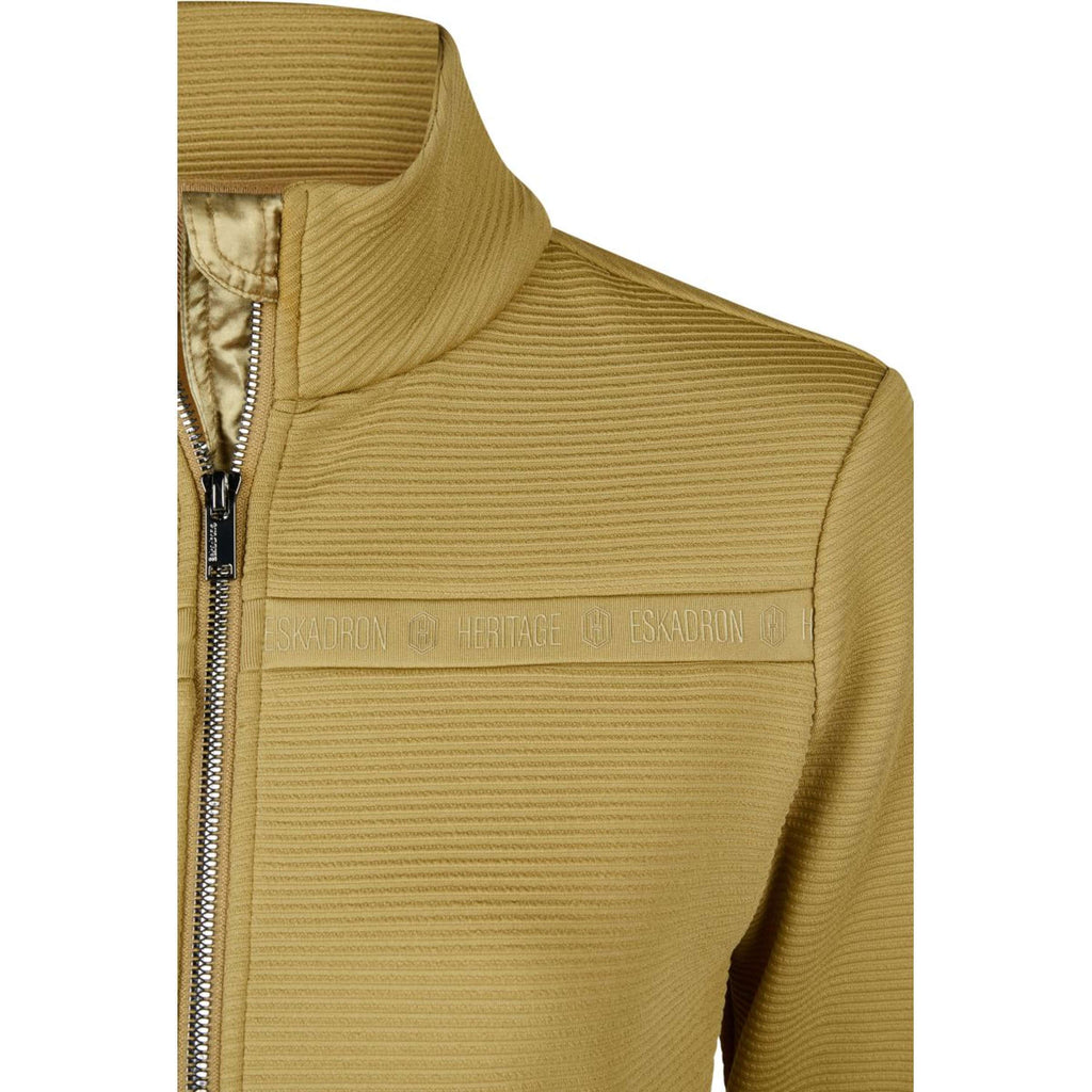 Eskadron Felpa con cappuccio e zip Heritage Cardamom