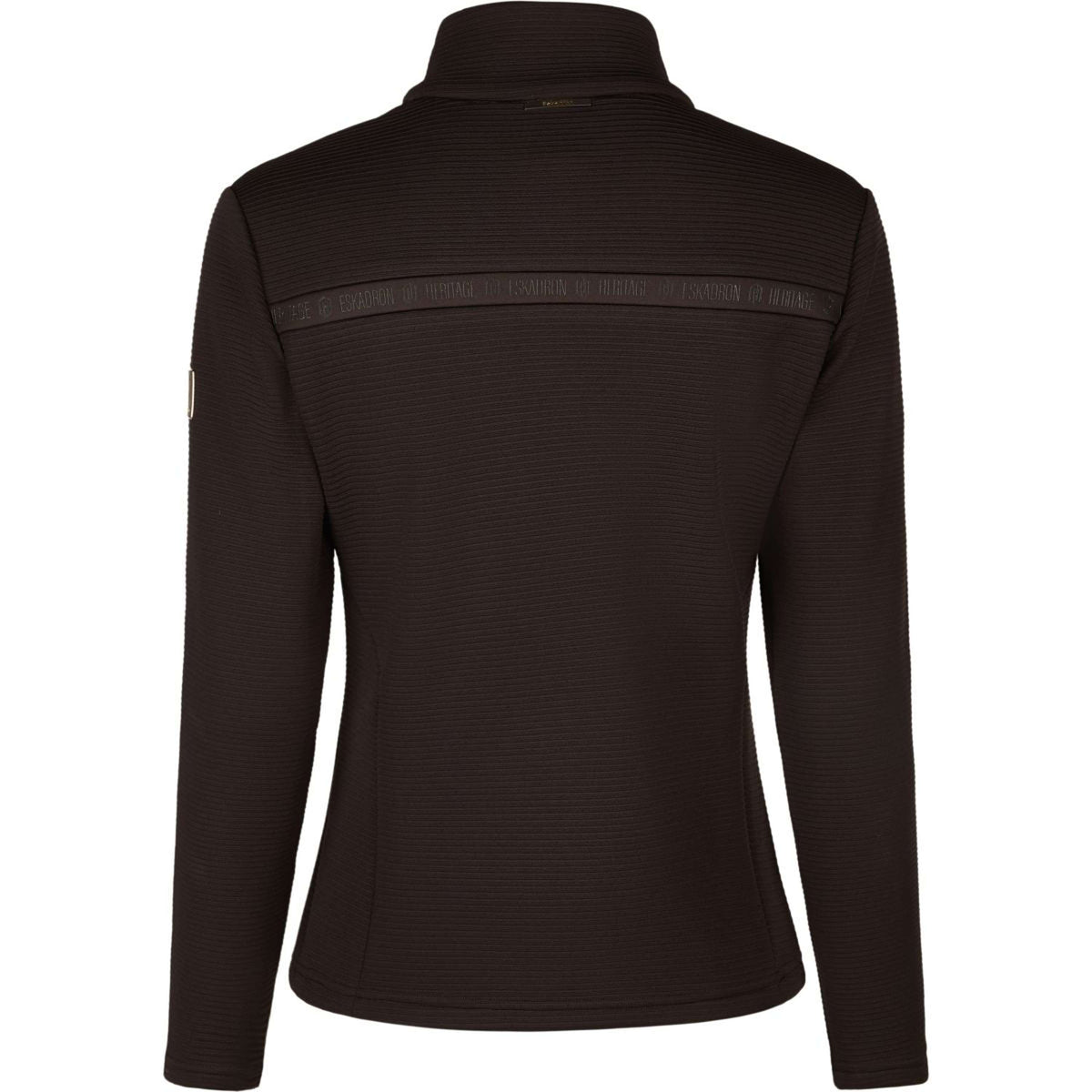 Eskadron Felpa con cappuccio e zip Heritage Black Truffle