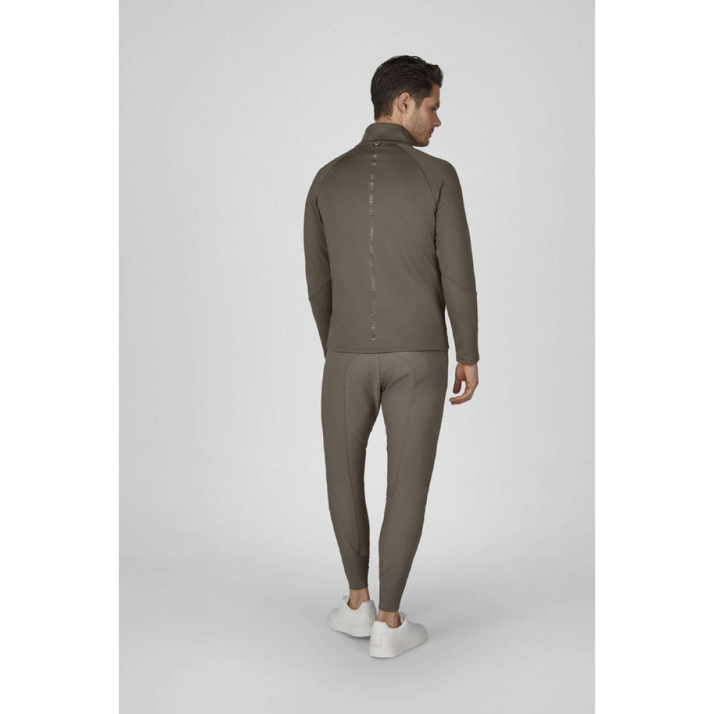 Eskadron Felpa con cappuccio e zip Dynamics Uomini Powdertaupe