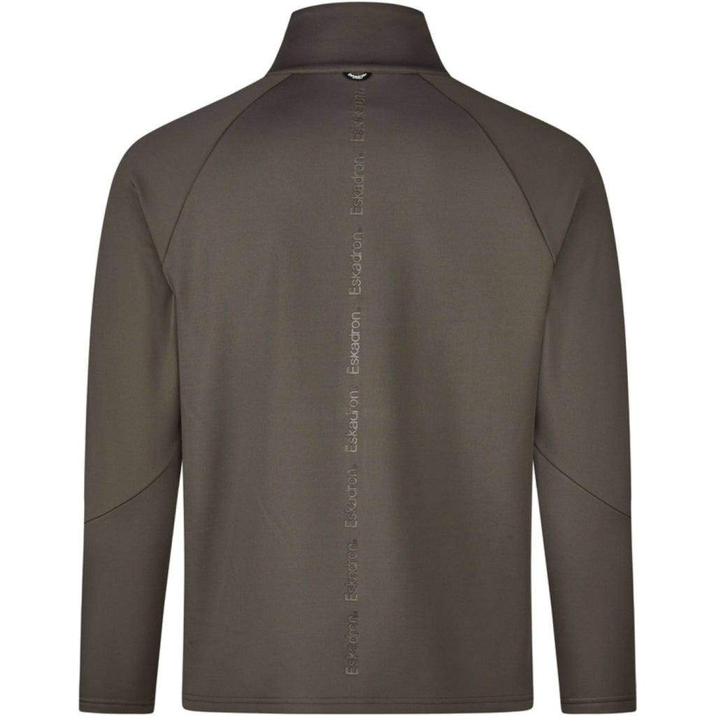 Eskadron Felpa con cappuccio e zip Dynamics Uomini Powdertaupe