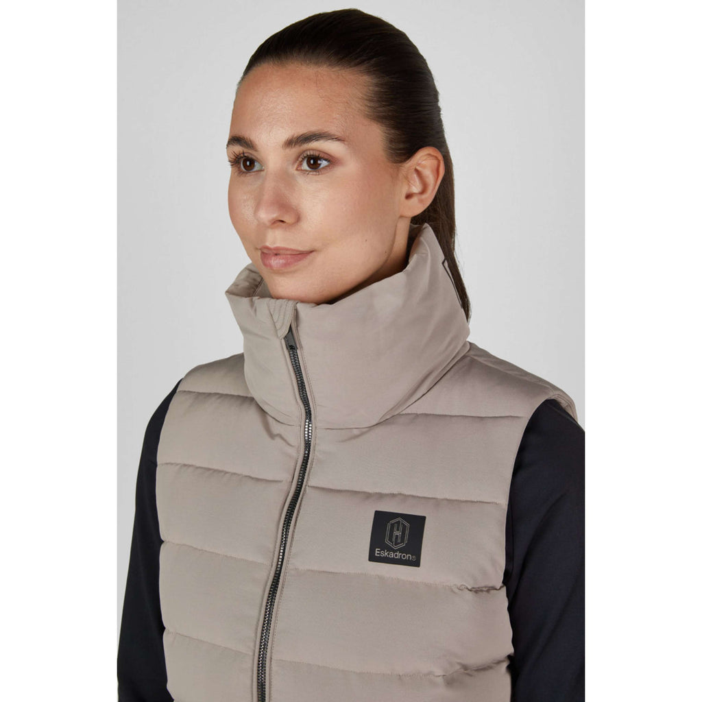 Eskadron Gilet Heritage Quilt Waistcoat Ash