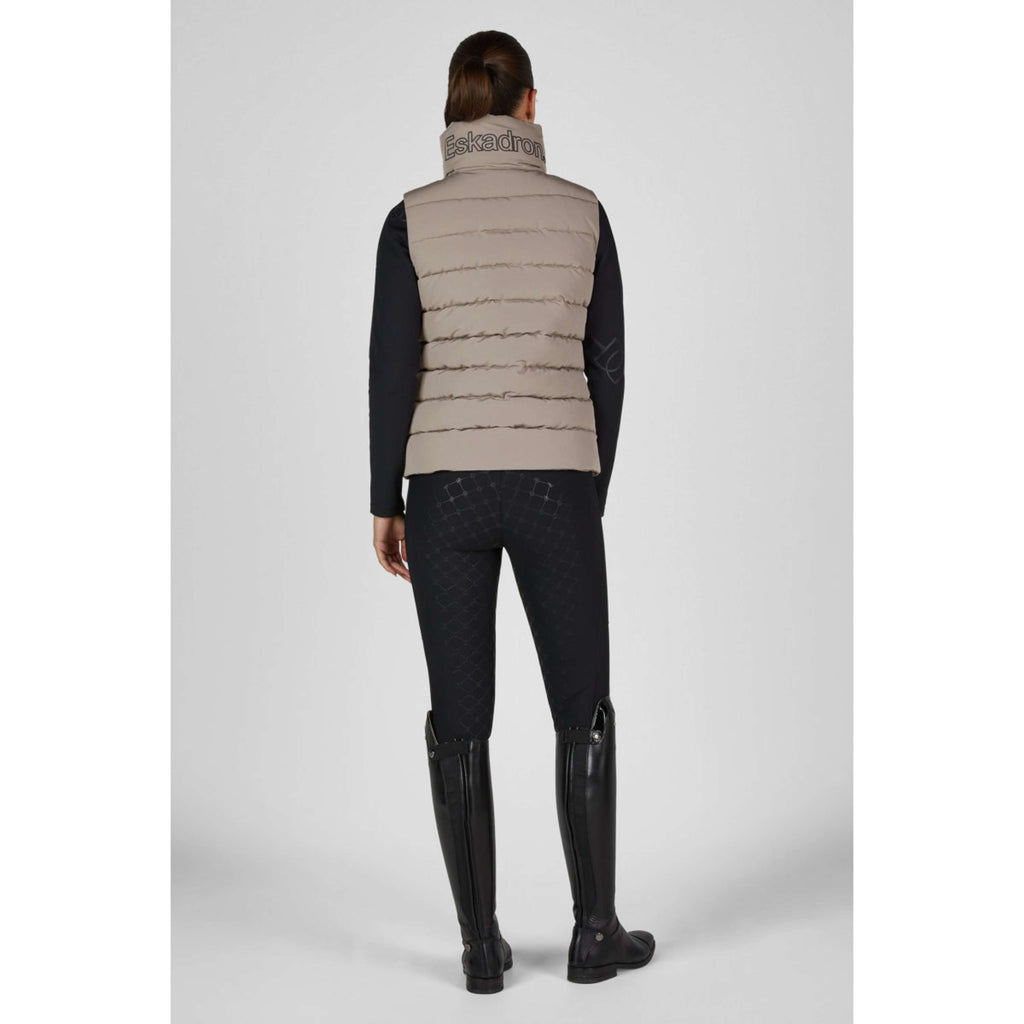 Eskadron Gilet Heritage Quilt Waistcoat Ash
