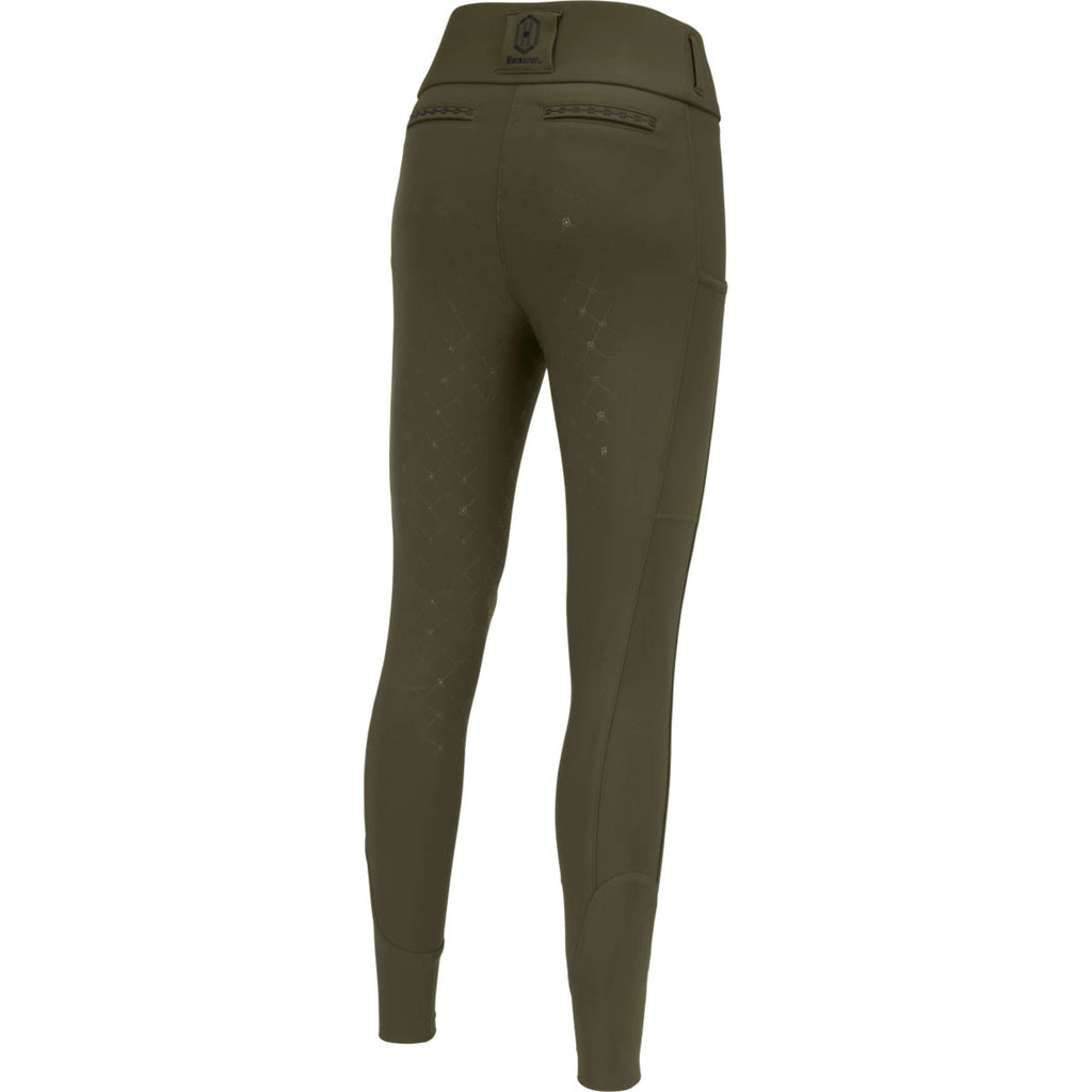 Eskadron Leggings da Equitazione Heritage Pro Full Grip Deep Moss