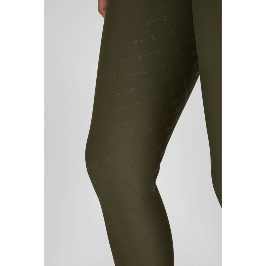Eskadron Leggings da Equitazione Heritage Pro Full Grip Deep Moss