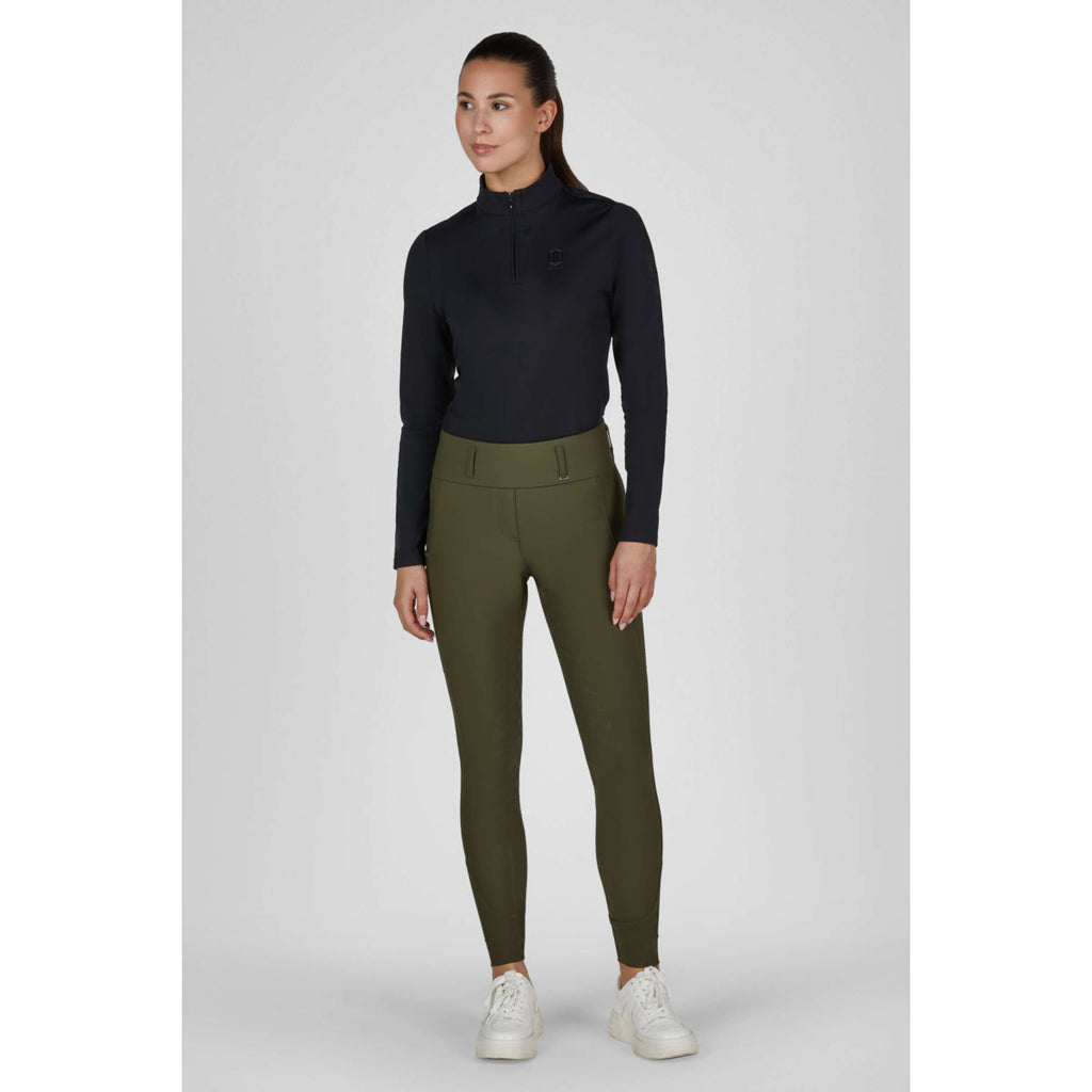 Eskadron Leggings da Equitazione Heritage Pro Full Grip Deep Moss