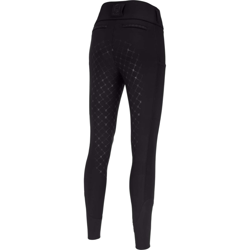 Eskadron Leggings da Equitazione Heritage Pro Full Grip Nero