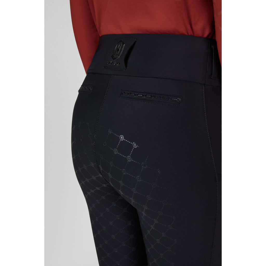 Eskadron Leggings da Equitazione Heritage Pro Full Grip Nero