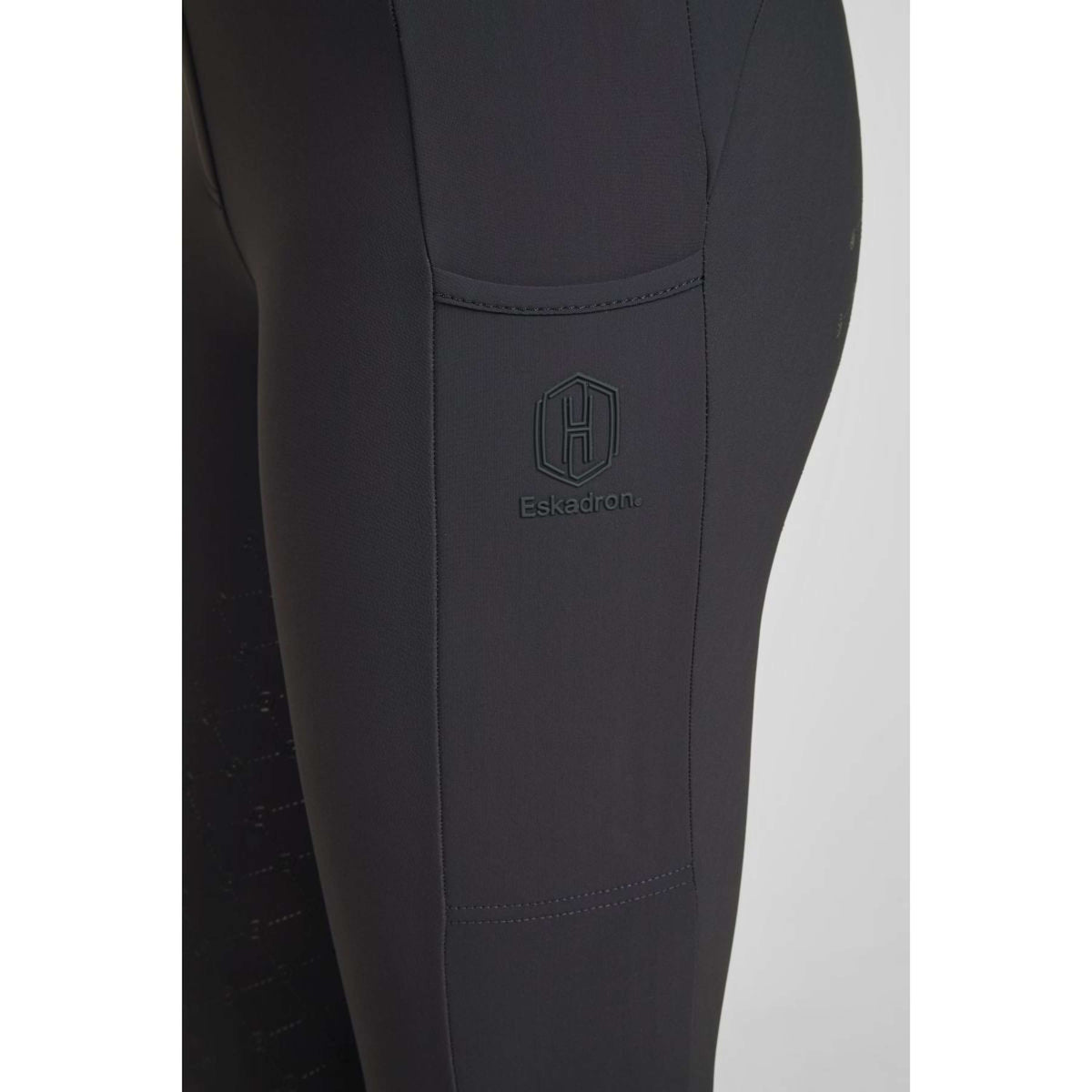 Eskadron Leggings da Equitazione Heritage Cosy Full Grip Navy