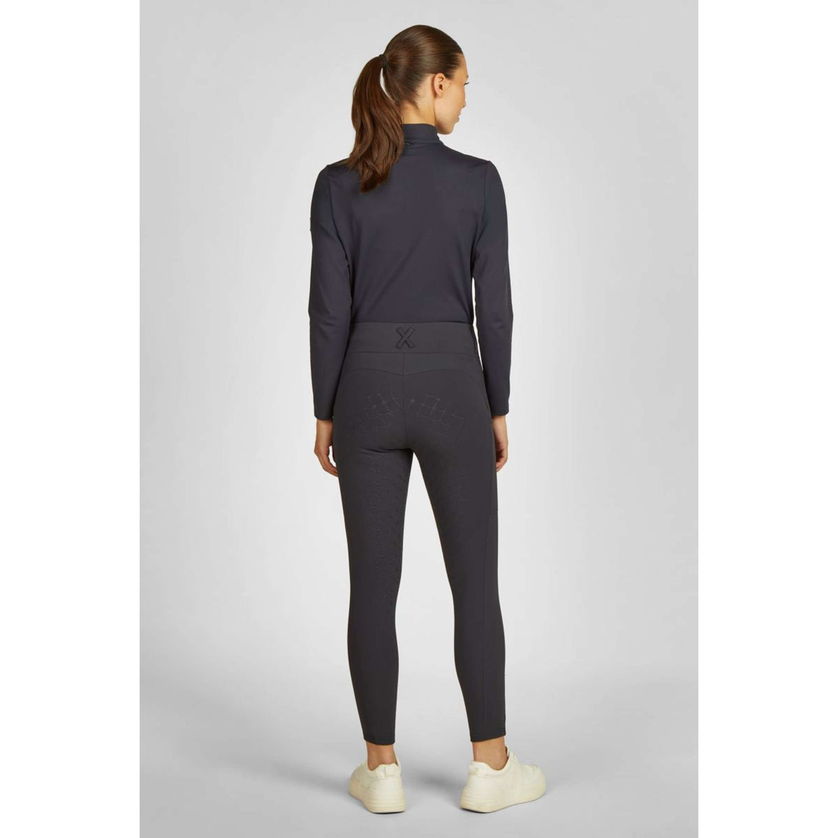 Eskadron Leggings da Equitazione Heritage Cosy Full Grip Navy