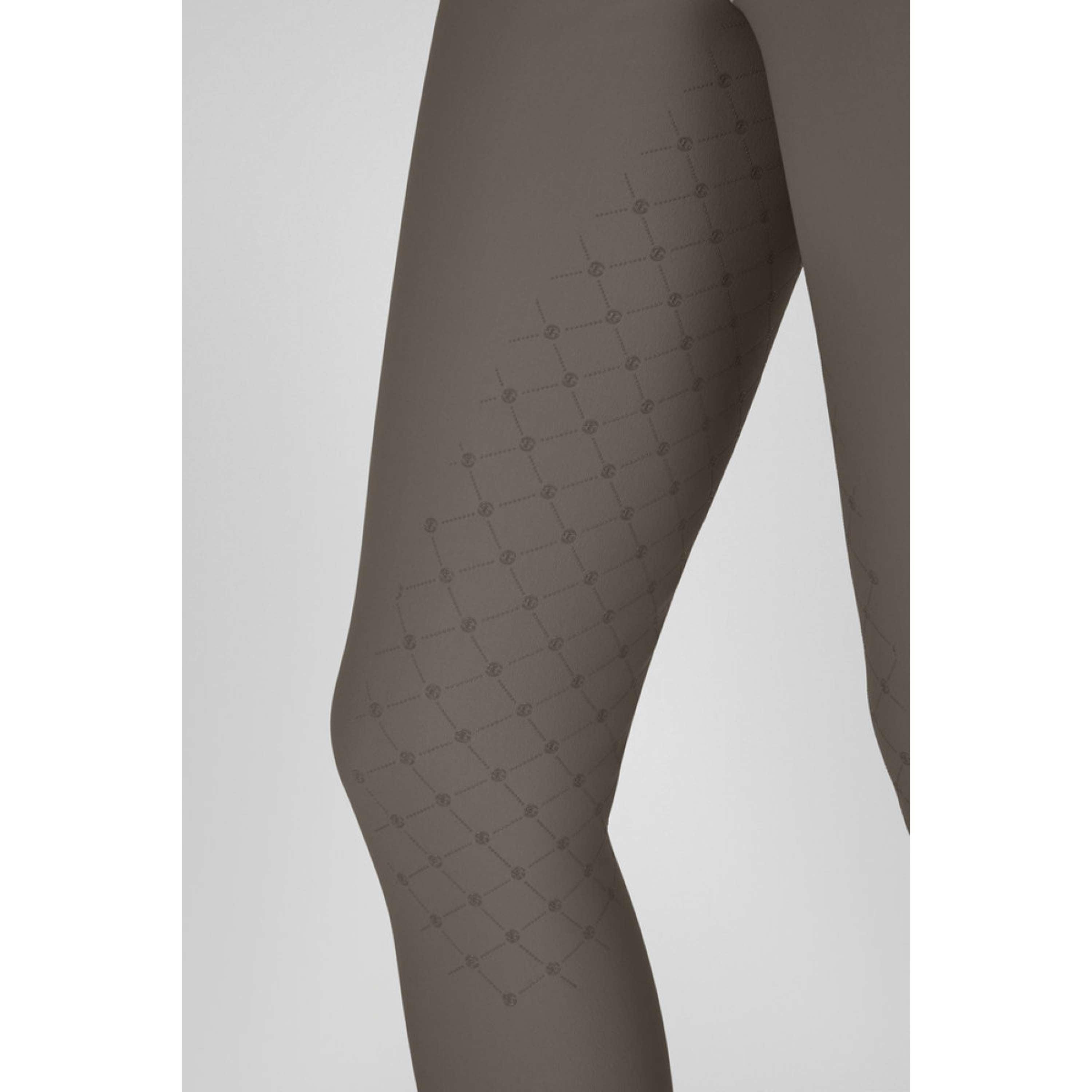 Eskadron Leggings da Equitazione Dynamics Cosy Full Grip Powdertaupe