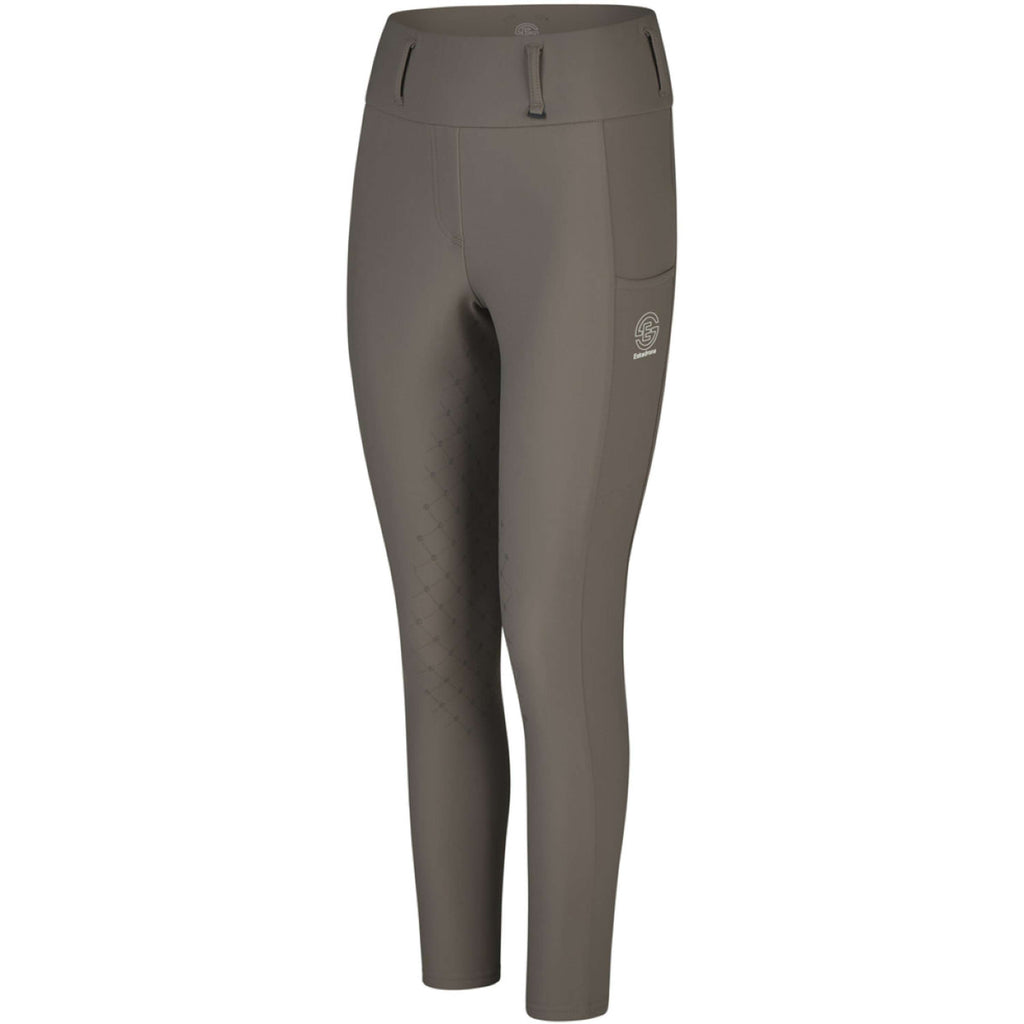 Eskadron Leggings da Equitazione Dynamics Cosy Full Grip Powdertaupe