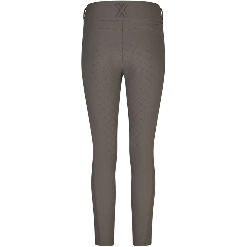 Eskadron Leggings da Equitazione Dynamics Cosy Full Grip Powdertaupe