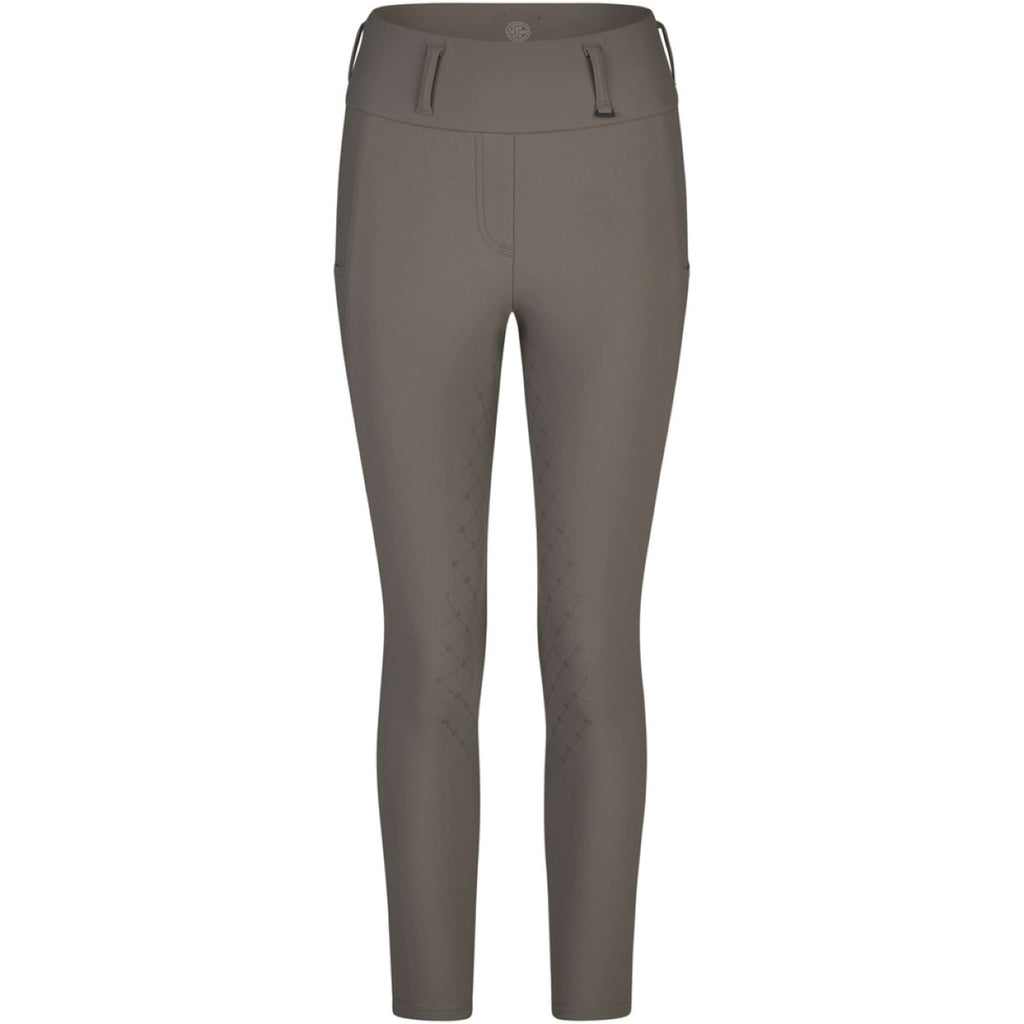 Eskadron Leggings da Equitazione Dynamics Cosy Full Grip Powdertaupe