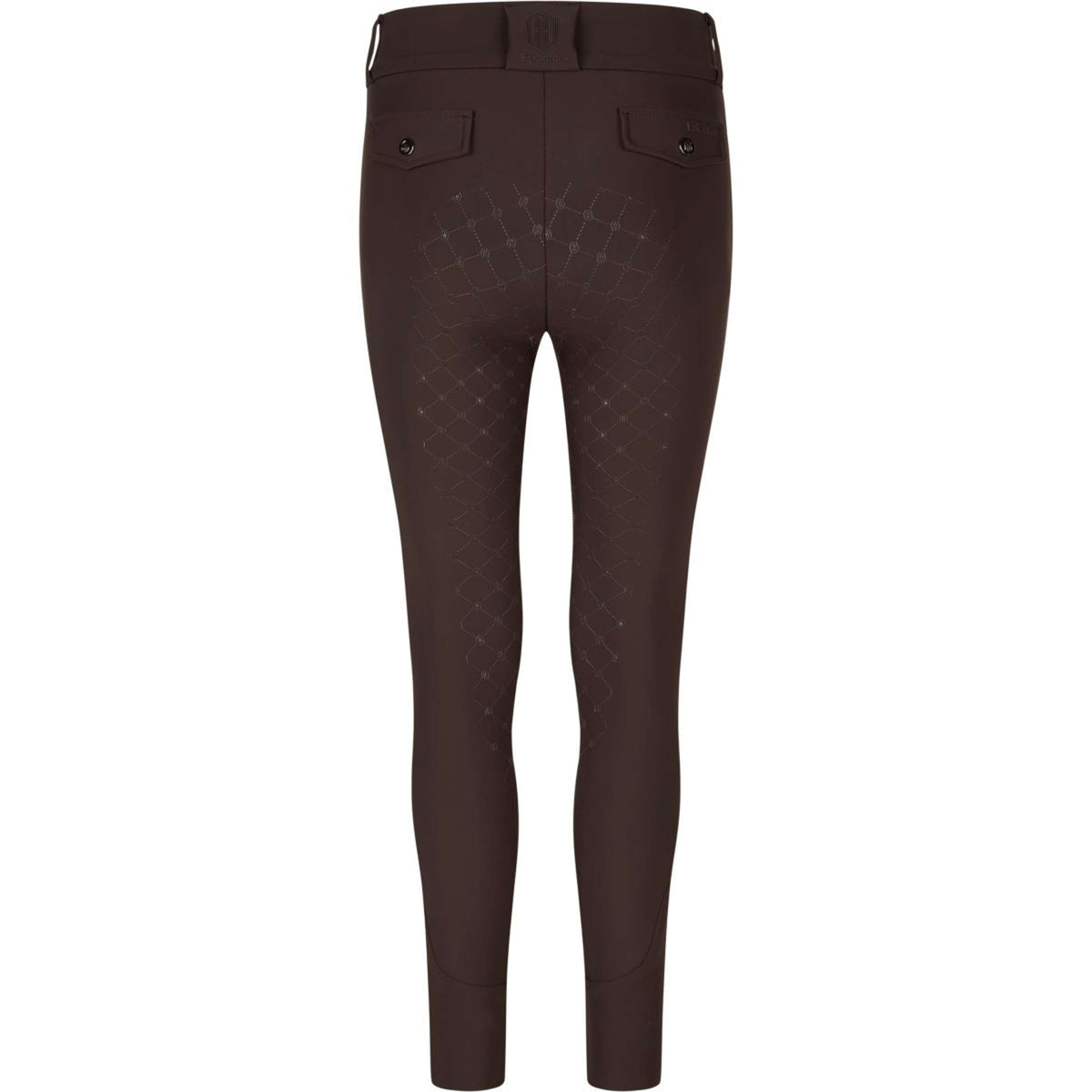 Eskadron Pantaloni da Equitazione Heritage Full Grip Black Truffle