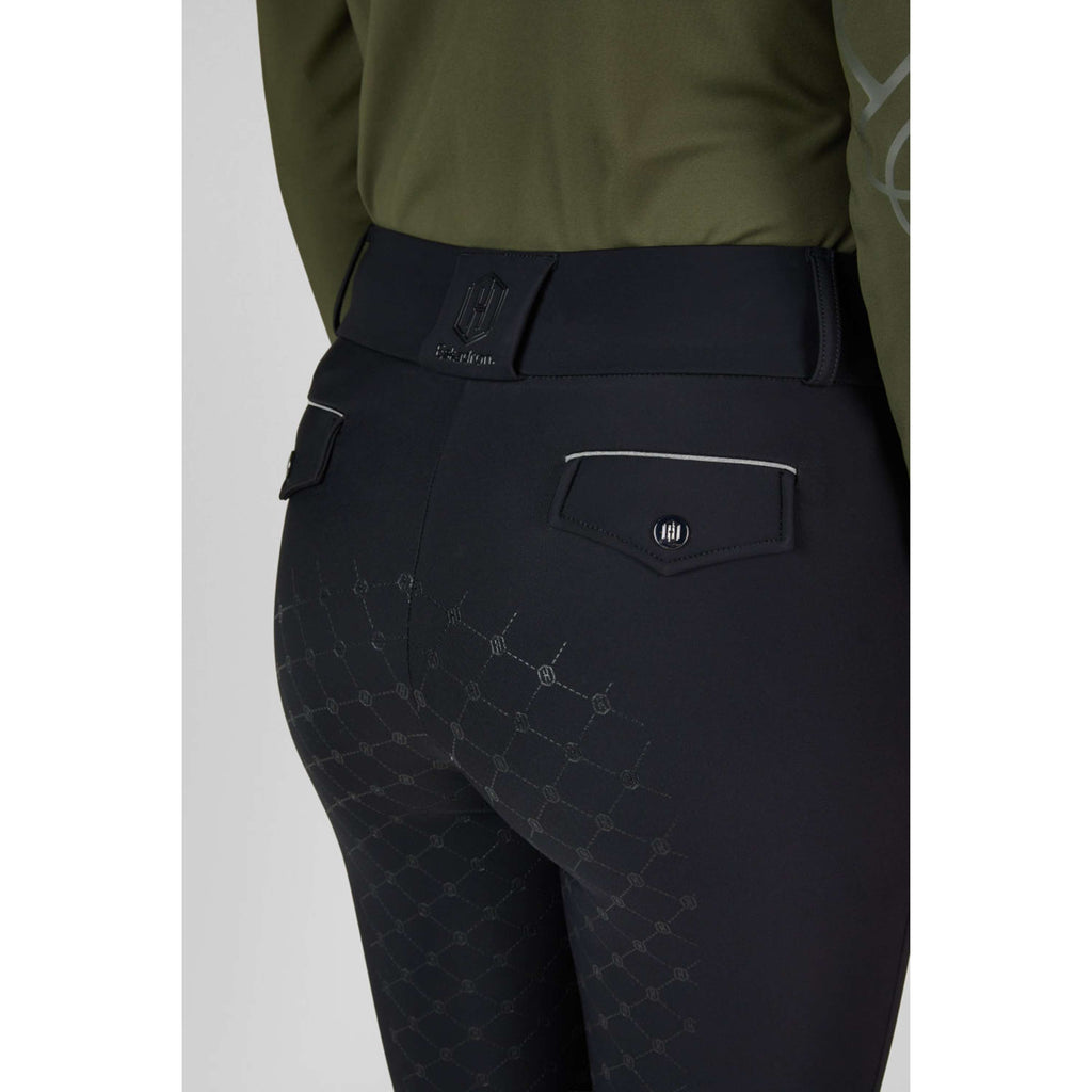 Eskadron Pantaloni da Equitazione Heritage Full Grip Nero