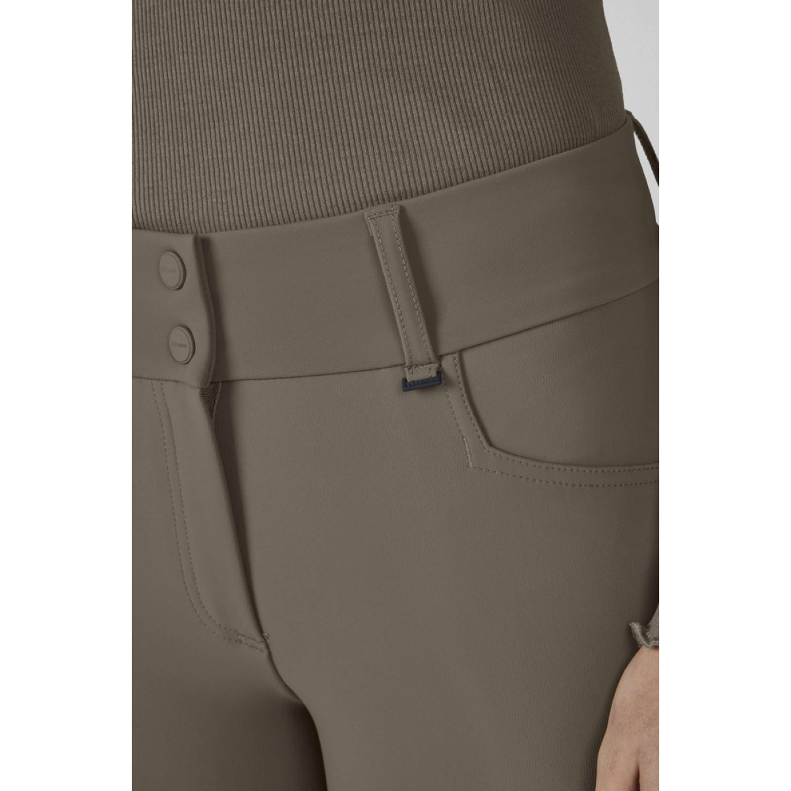 Eskadron Pantaloni da Equitazione Dynamics Full Grip Powdertaupe