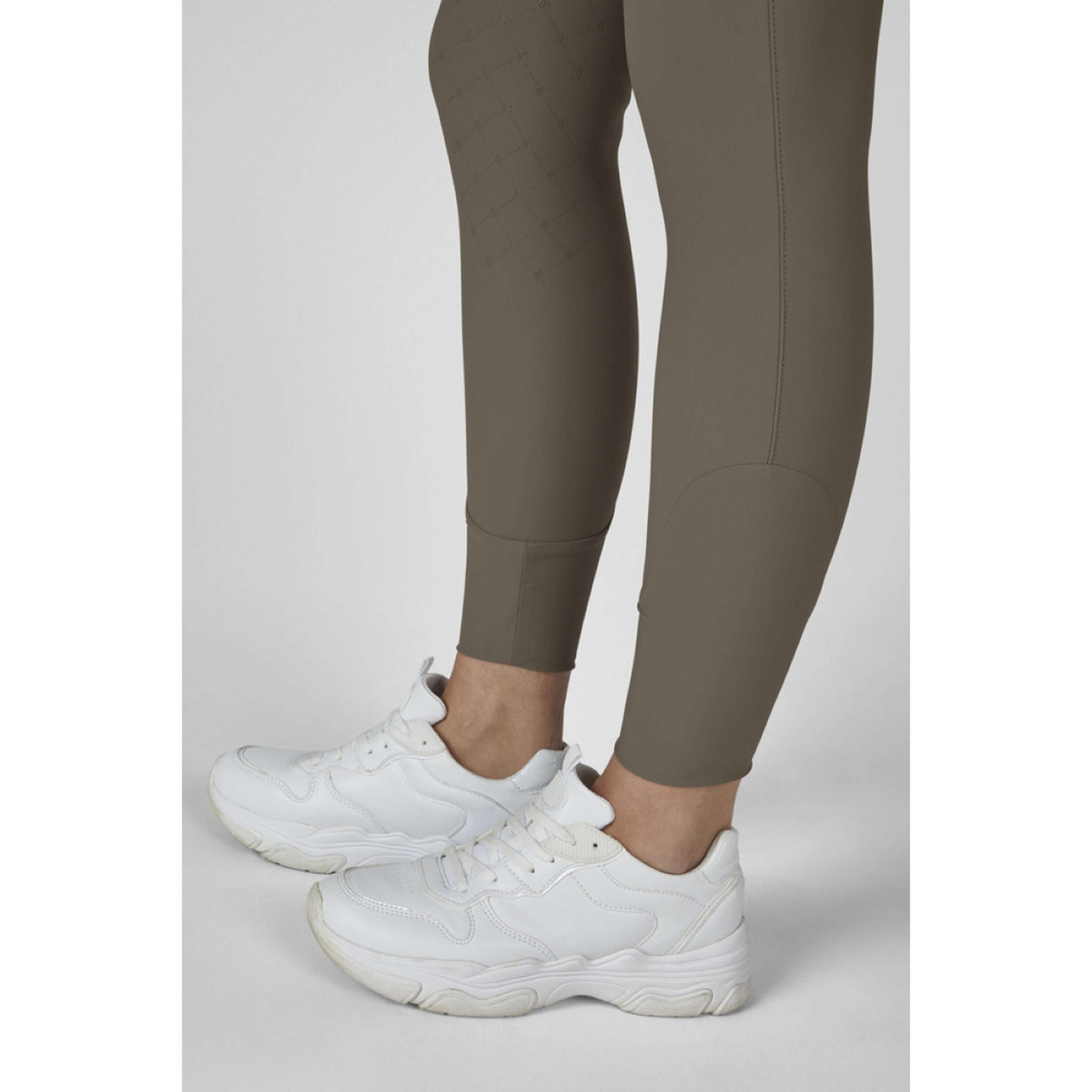 Eskadron Pantaloni da Equitazione Dynamics Full Grip Powdertaupe