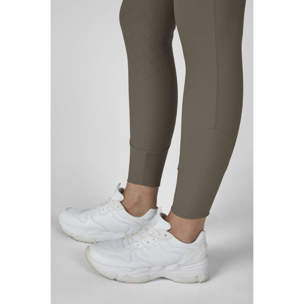 Eskadron Pantaloni da Equitazione Dynamics Full Grip Powdertaupe
