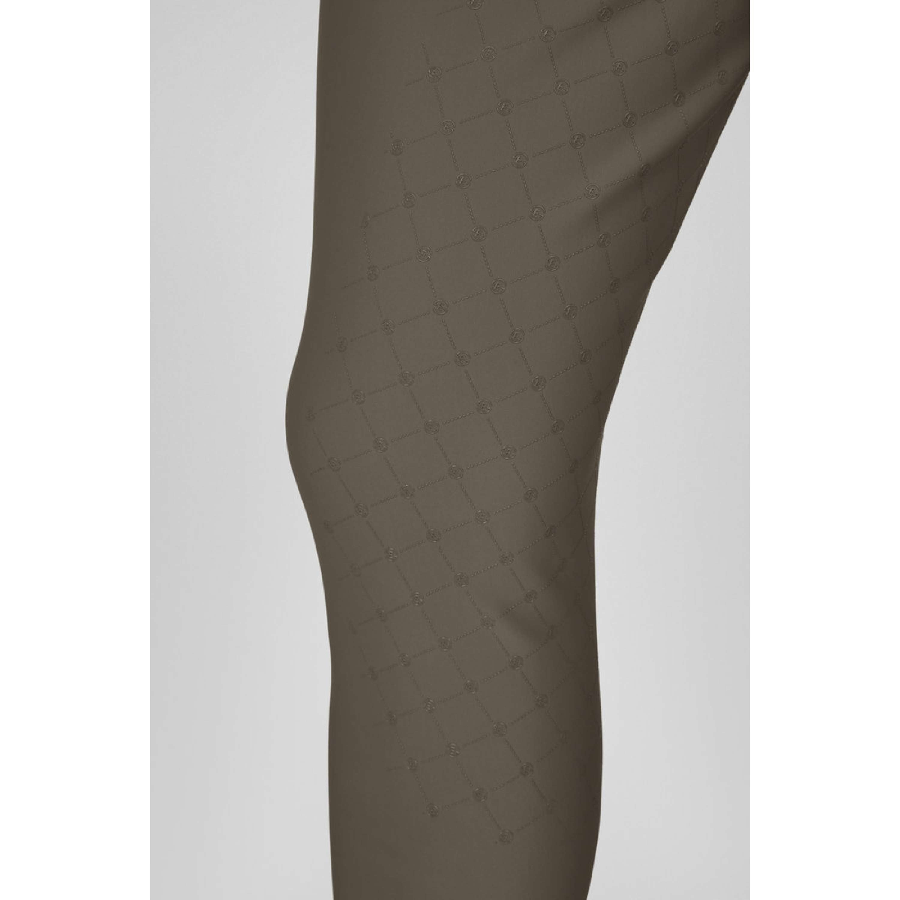 Eskadron Pantaloni da Equitazione Dynamics Full Grip Uomini Powdertaupe